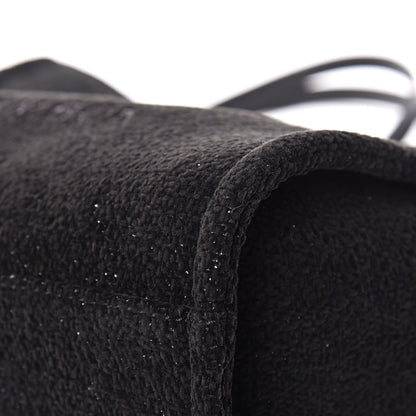 Chanel Lurex Boucle Small Deauville Tote Black 11 of 12