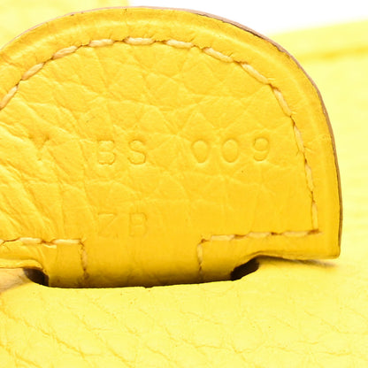 Hermes Taurillon Clemence Evelyne III PM Lime 8 of 12