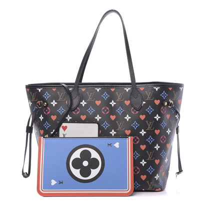Louis Vuitton Game On Neverfull MM Black 1 of 10