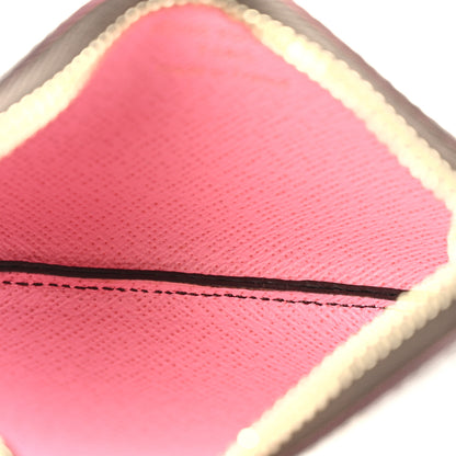 Louis Vuitton Monogram 2022 Christmas Animation Paris Key Pouch Pink 5 of 9
