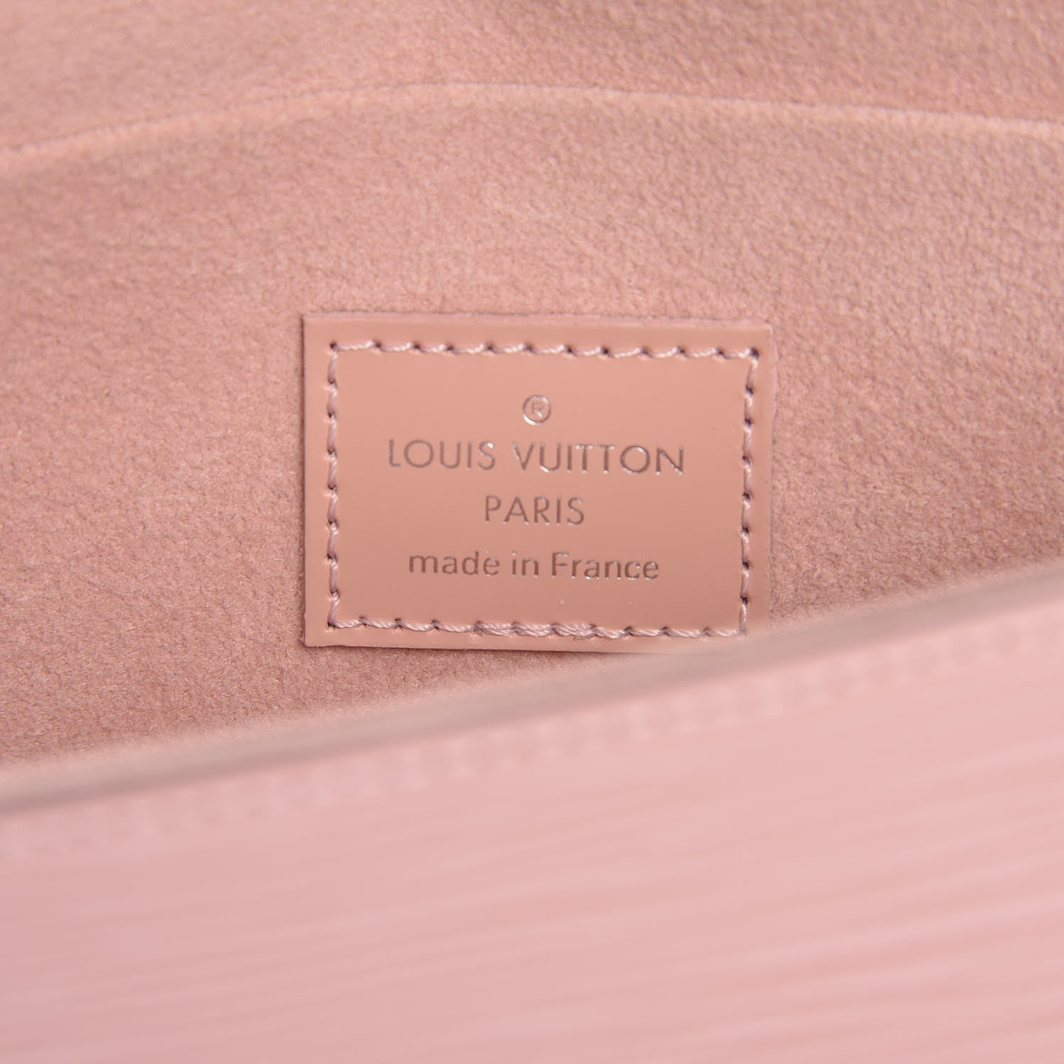 Louis Vuitton Epi Pochette Felicie Rose Ballerine 7 of 9