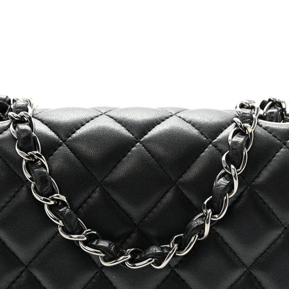 Chanel Lambskin Quilted Mini Square Flap Black 8 of 10