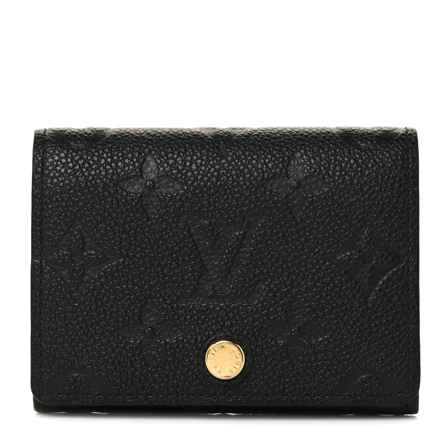 Louis Vuitton Empreinte Business Card Holder Black 1 of 9
