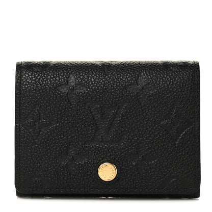 Louis Vuitton Empreinte Business Card Holder Black 1 of 9