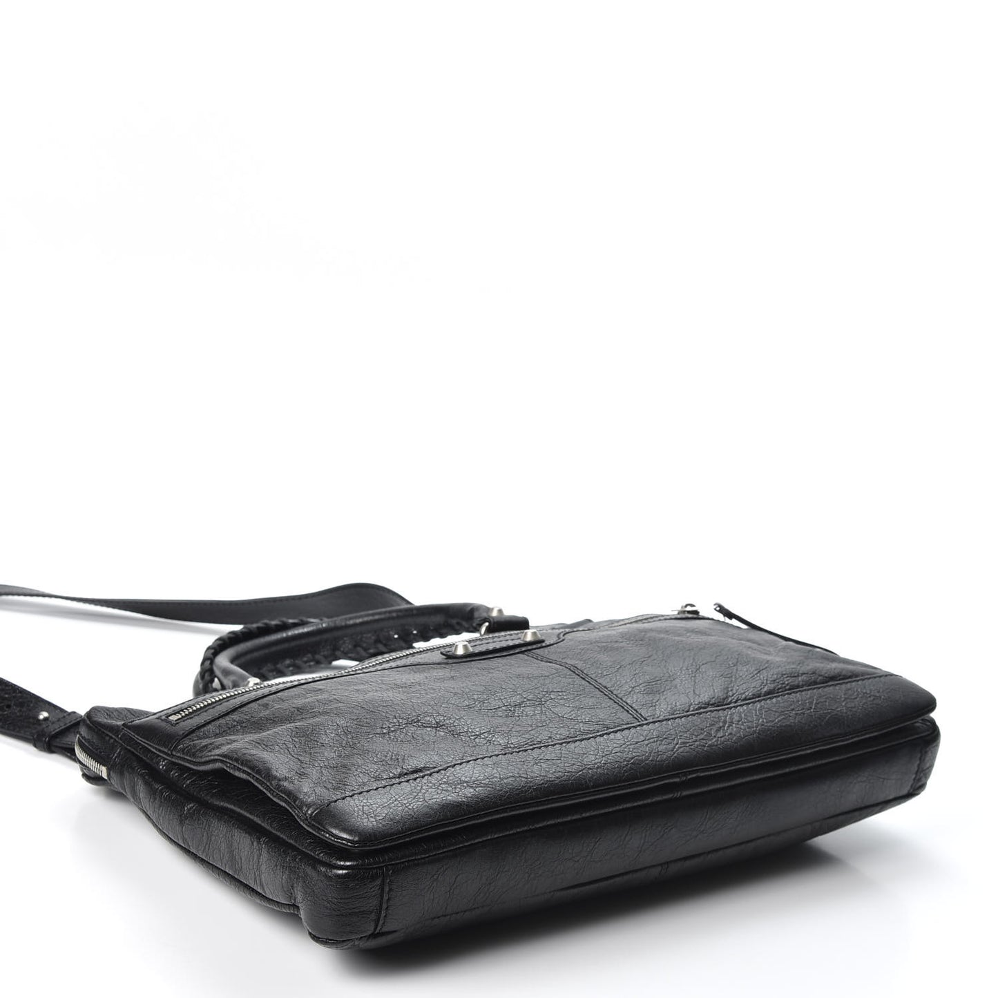 Agneau Briefcase Black