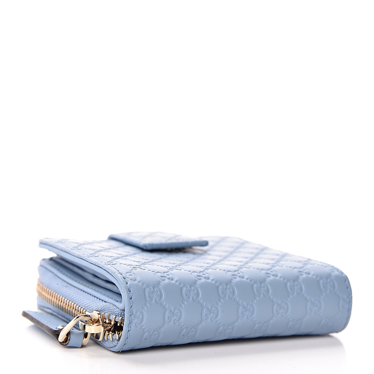 Microguccissima Compact Wallet Mineral Blue