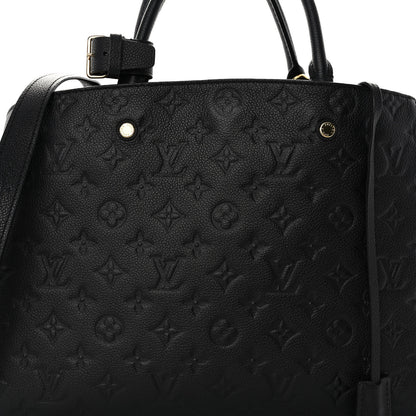 Louis Vuitton Empreinte Montaigne GM Black 7 of 9