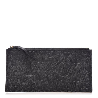 Louis Vuitton Empreinte Felicie Chain Wallet Zippered Insert Black 1 of 6