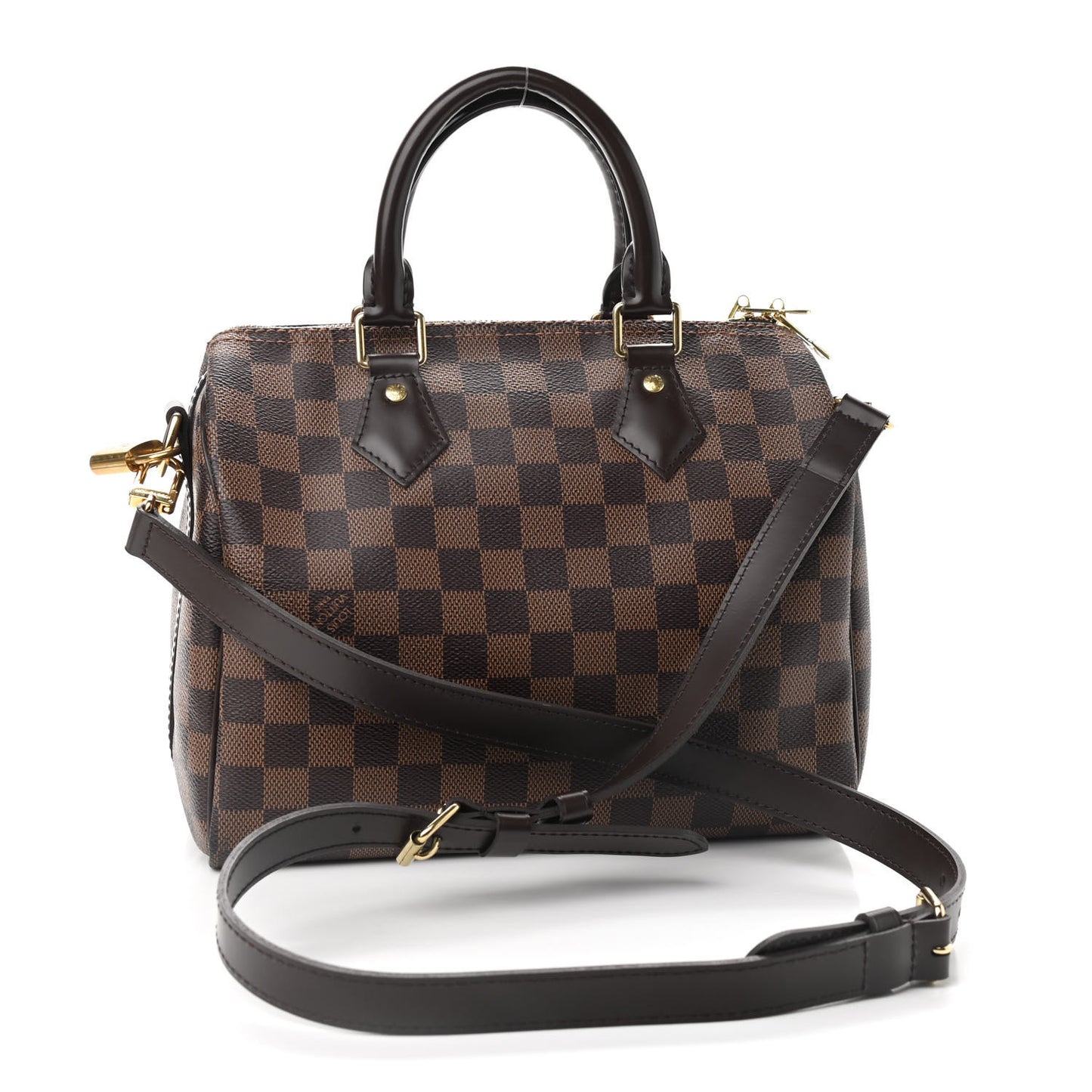 Damier Ebene Speedy Bandouliere 25