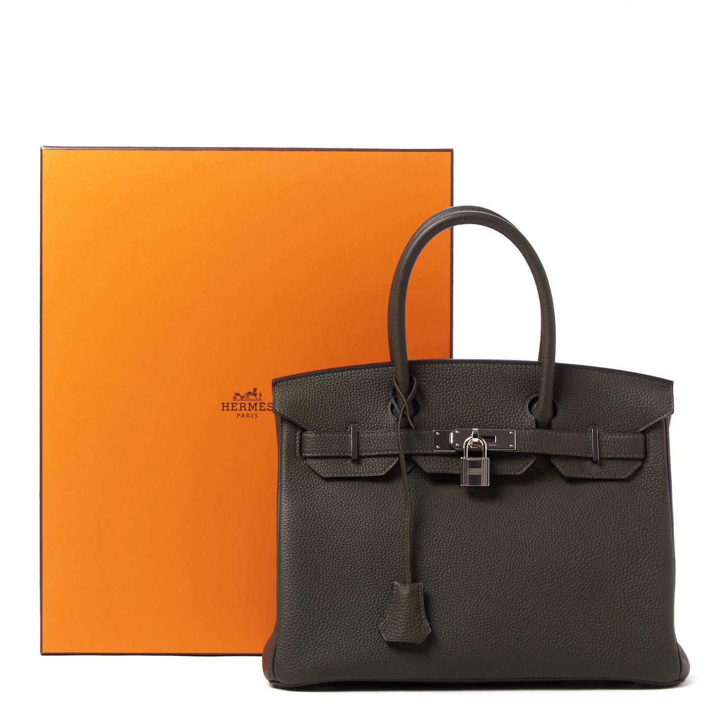 Togo Birkin 30 Vert De Gris