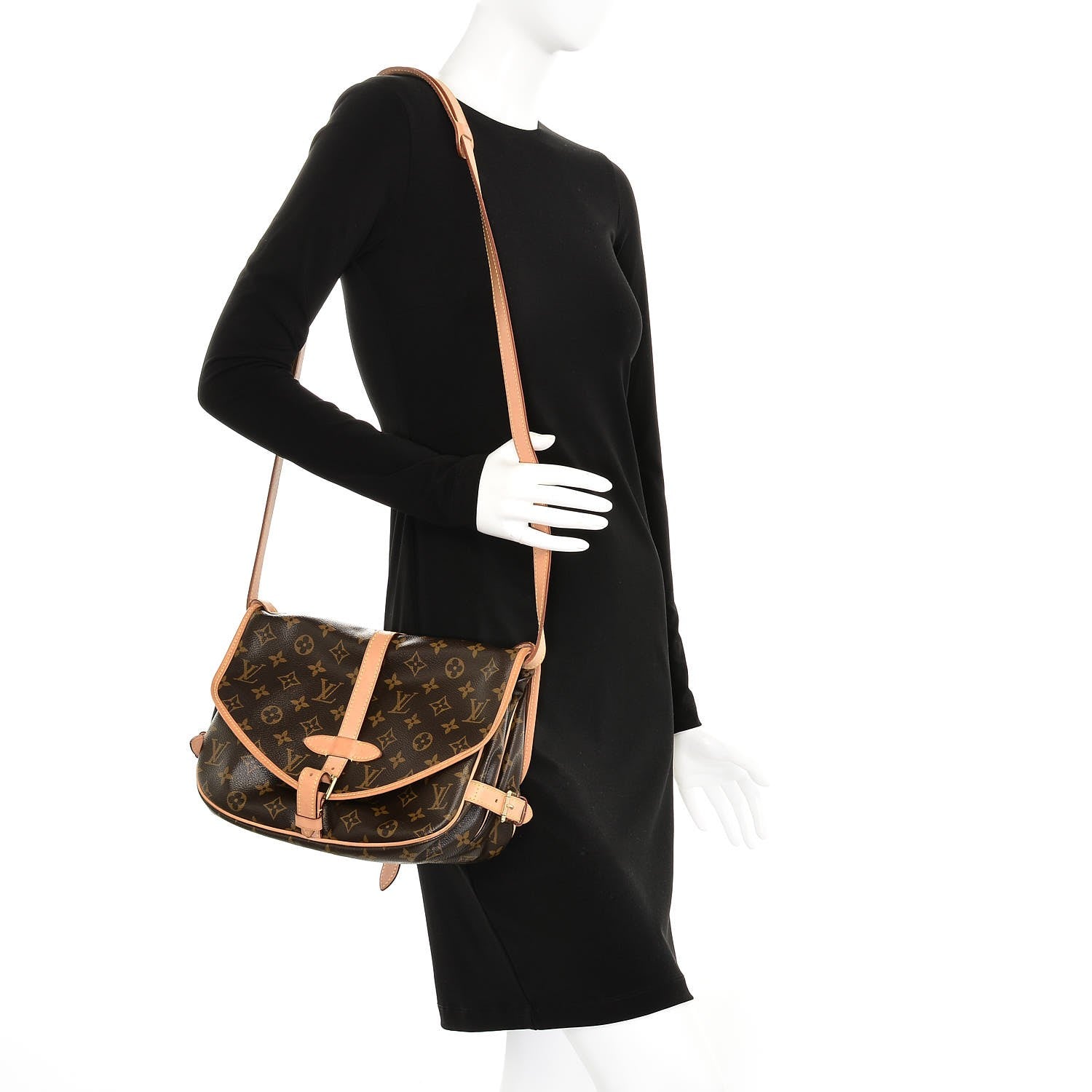 Louis Vuitton Monogram Saumur MM 2 of 6