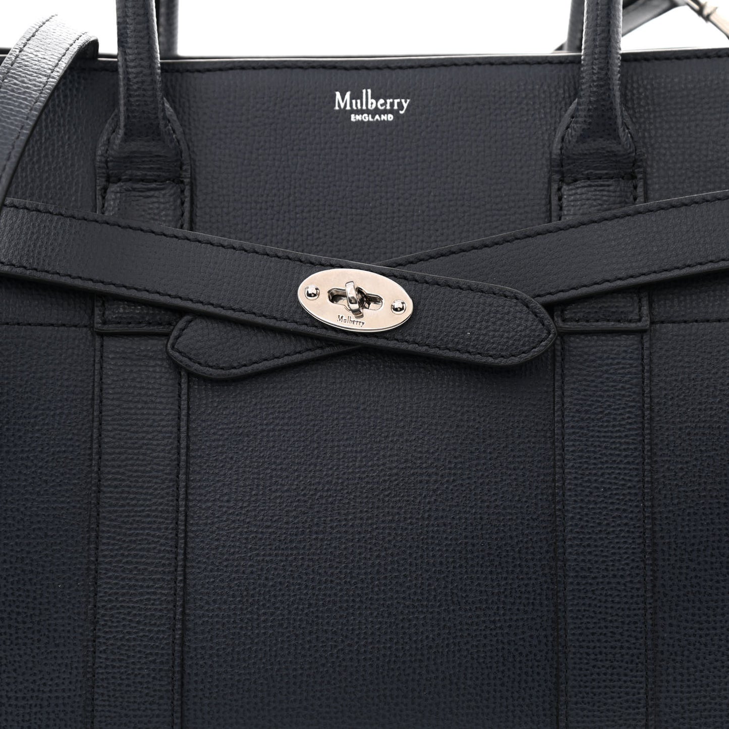 Small Classic Grain Small Zipped Bayswater Pale Navy