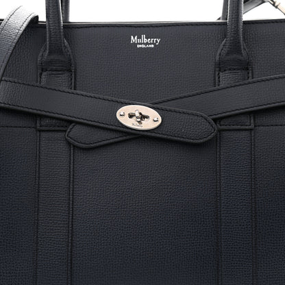 Mulberry Small Classic Grain Small Zipped Bayswater Pale Navy 8 of 13