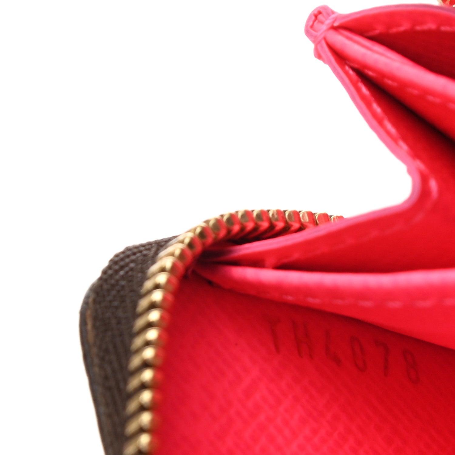 Louis Vuitton Monogram Graffiti Zippy Coin Purse Fuchsia 7 of 7