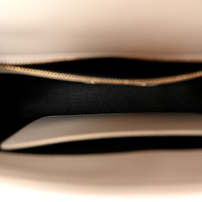 Bulgari Calfskin Matelasse Small Serpenti Cabochon Shoulder Bag White 5 of 11