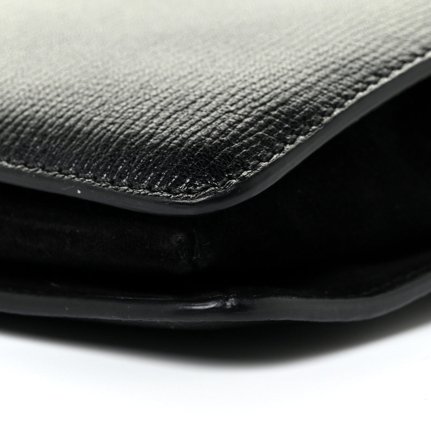 Sugar Goatskin Cross 3 Crossbody Bag Black