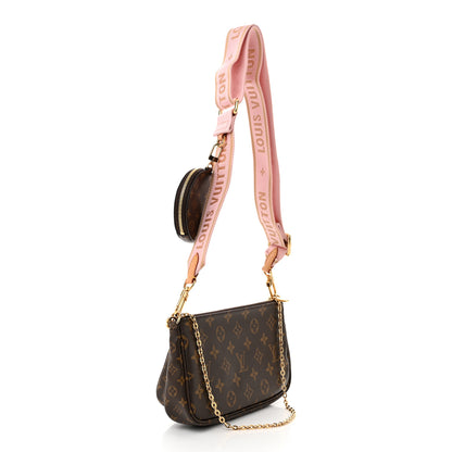 Louis Vuitton Monogram My LV World Tour Multi Pochette Accessories Rose Clair 3 of 12