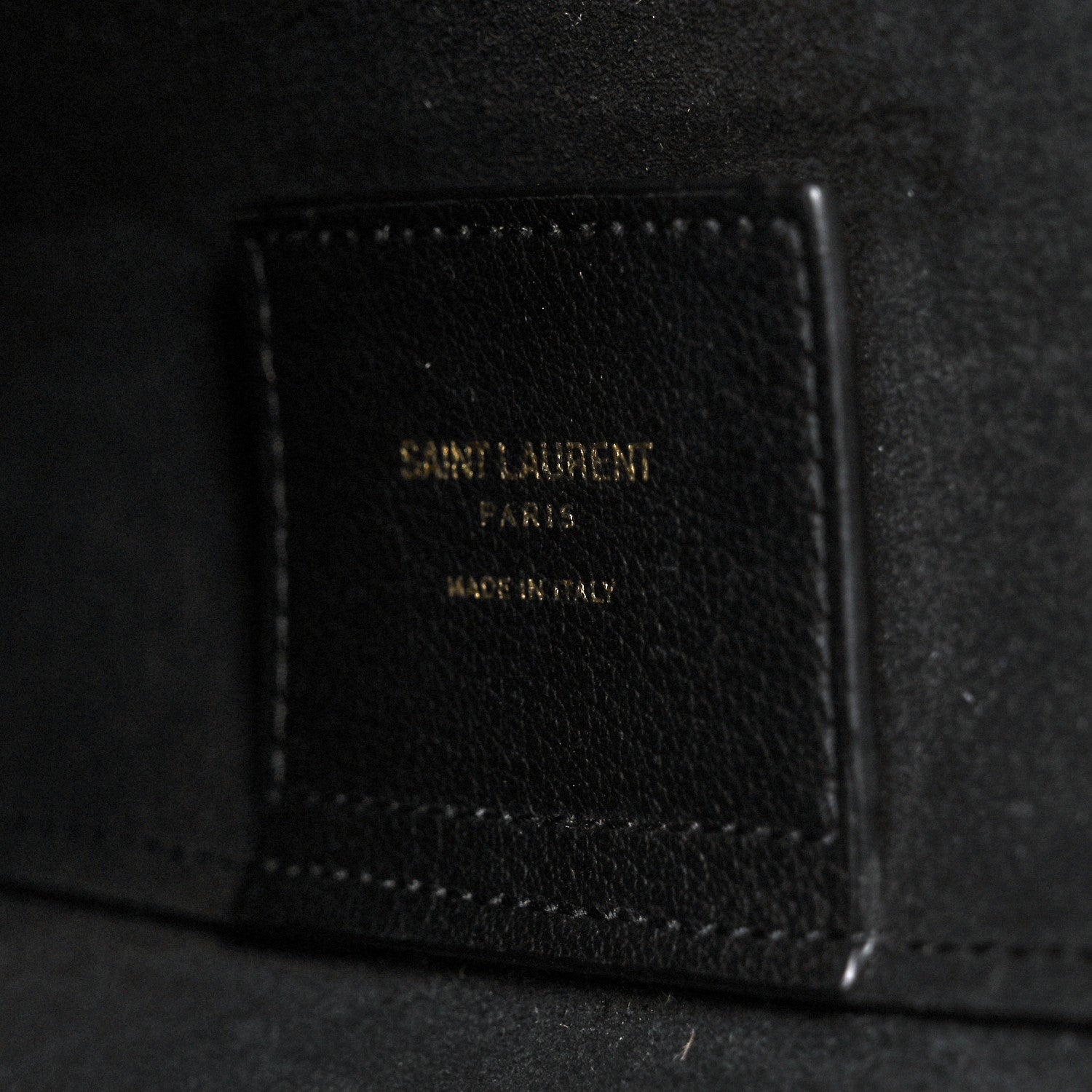 Saint Laurent Calfskin Toy Shopping Tote Black 6 of 11