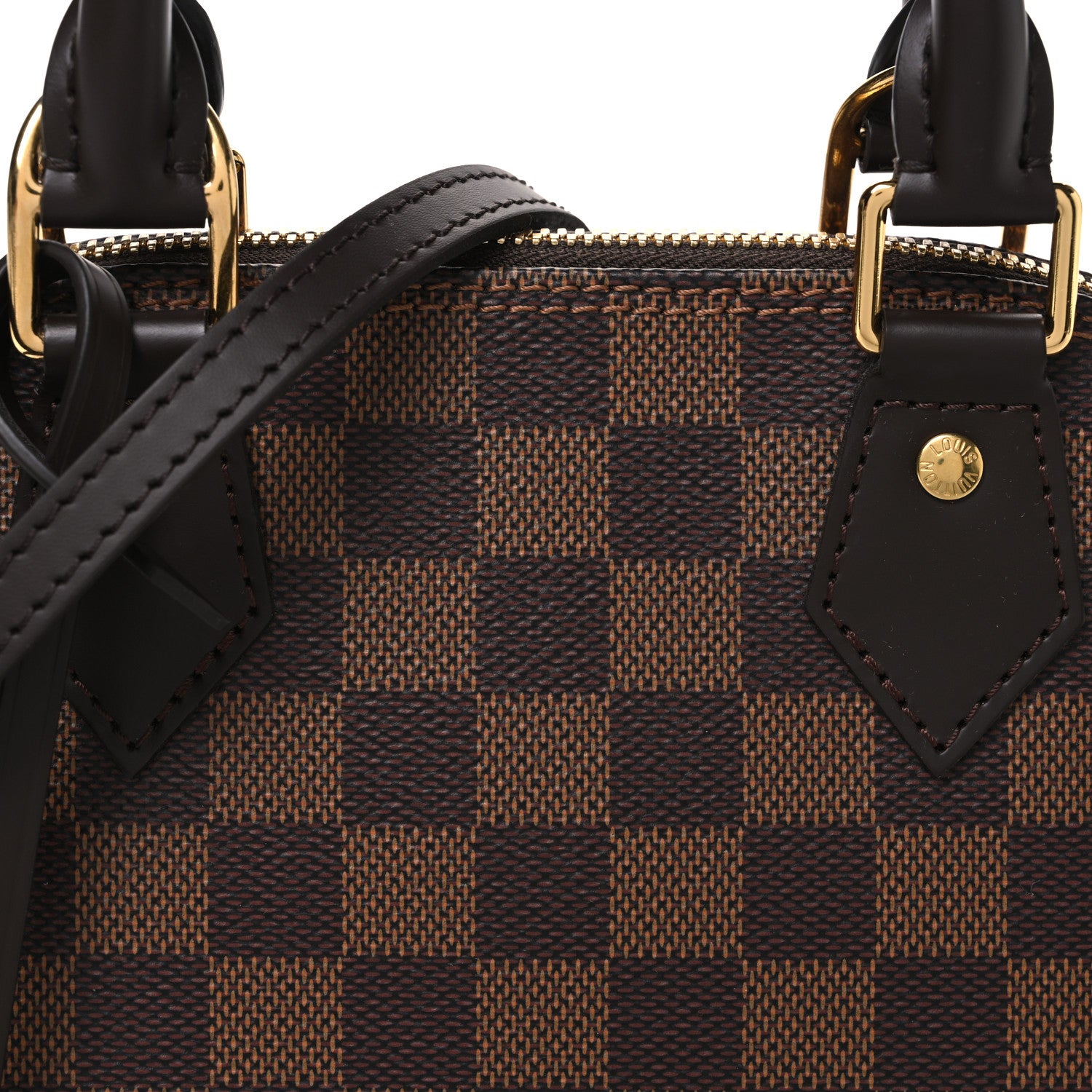 Louis Vuitton Damier Ebene Alma BB 6 of 8
