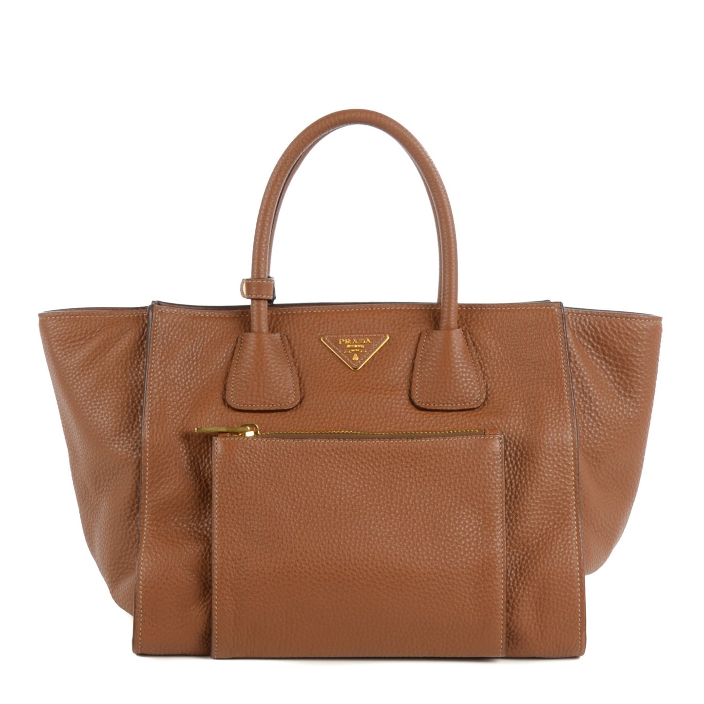 Vitello Daino Tote Caramel