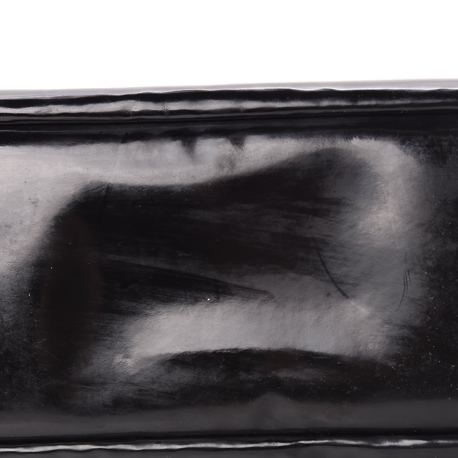 Chanel Vinyl Lipstick Ligne Tote Black 13 of 20
