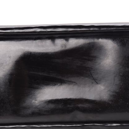 Chanel Vinyl Lipstick Ligne Tote Black 13 of 20