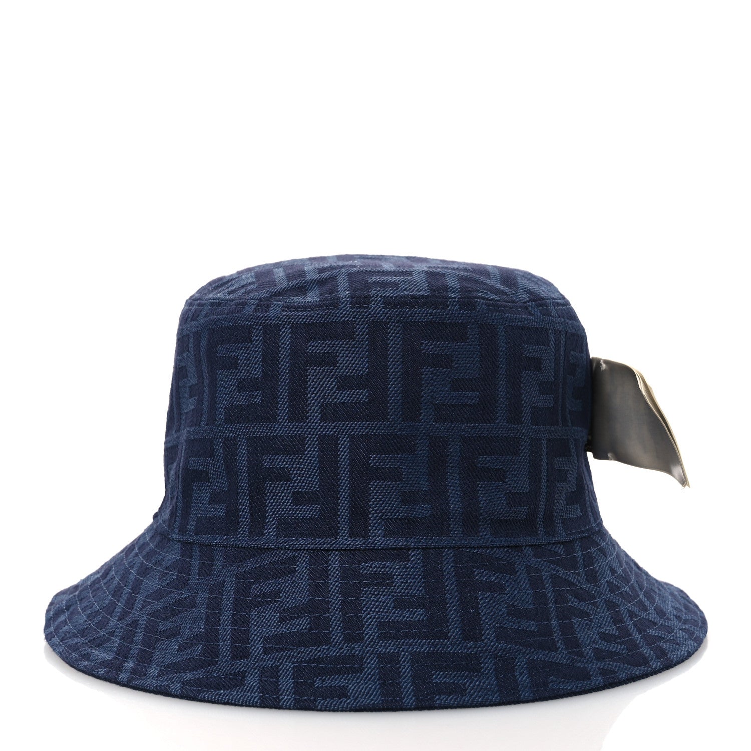 Fendi Denim FF Reversible Bucket Hat M Blue 11 of 16