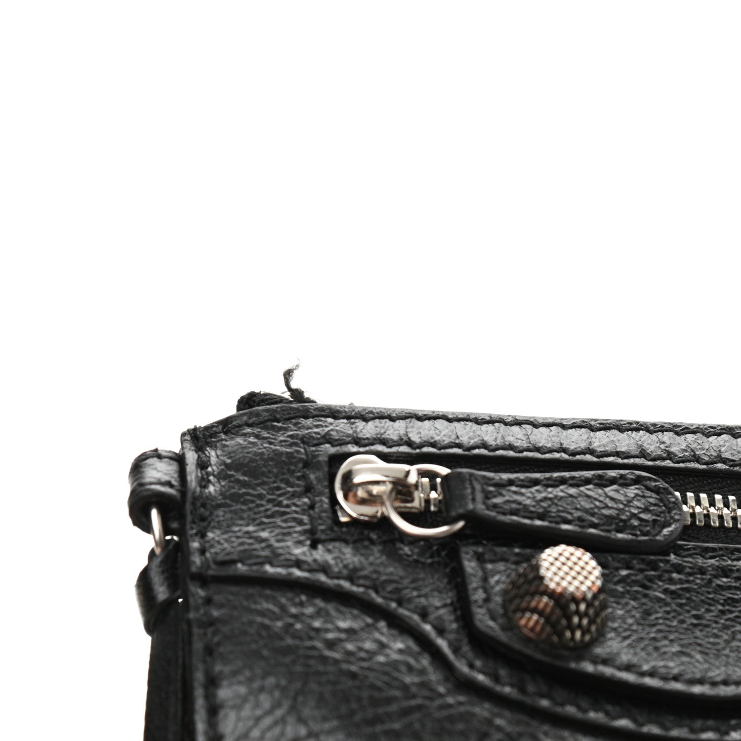 Balenciaga Agneau Arena Le Cagole Shoulder Bag XS Black 11 of 12