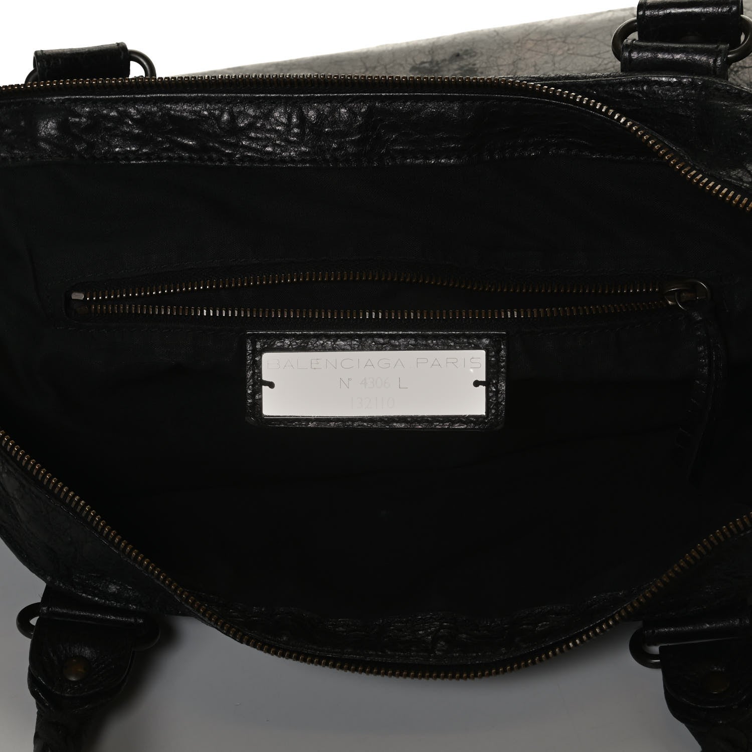 Balenciaga Agneau Classic Hardware Work Black 6 of 14