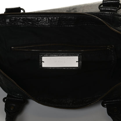 Balenciaga Agneau Classic Hardware Work Black 6 of 14