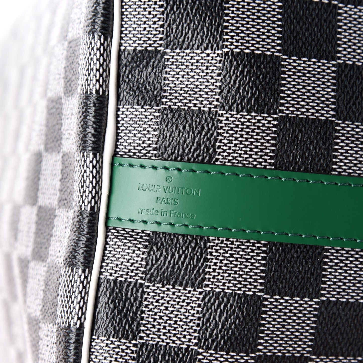 Damier Speedy Bandouliere 30 Black White