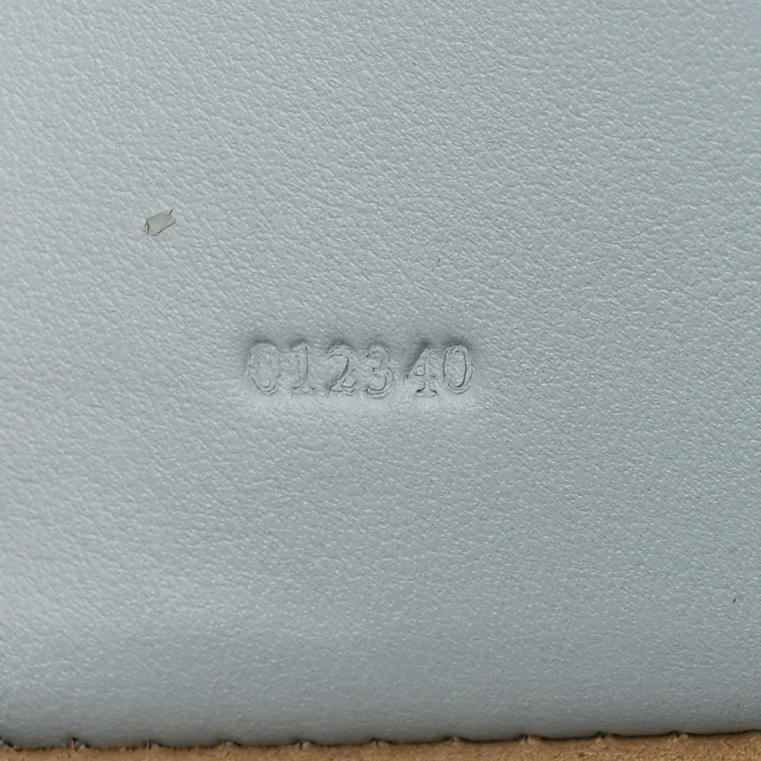 Loewe X SUNA FUJITA Shiny Calfskin Penguin Mini Puzzle Fold Tote Blue Iceberg 8 of 12
