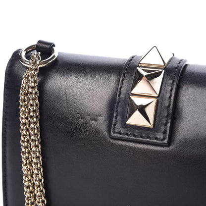 Valentino Garavani Vitello Small Glam Lock Rockstud Flap Black 11 of 15