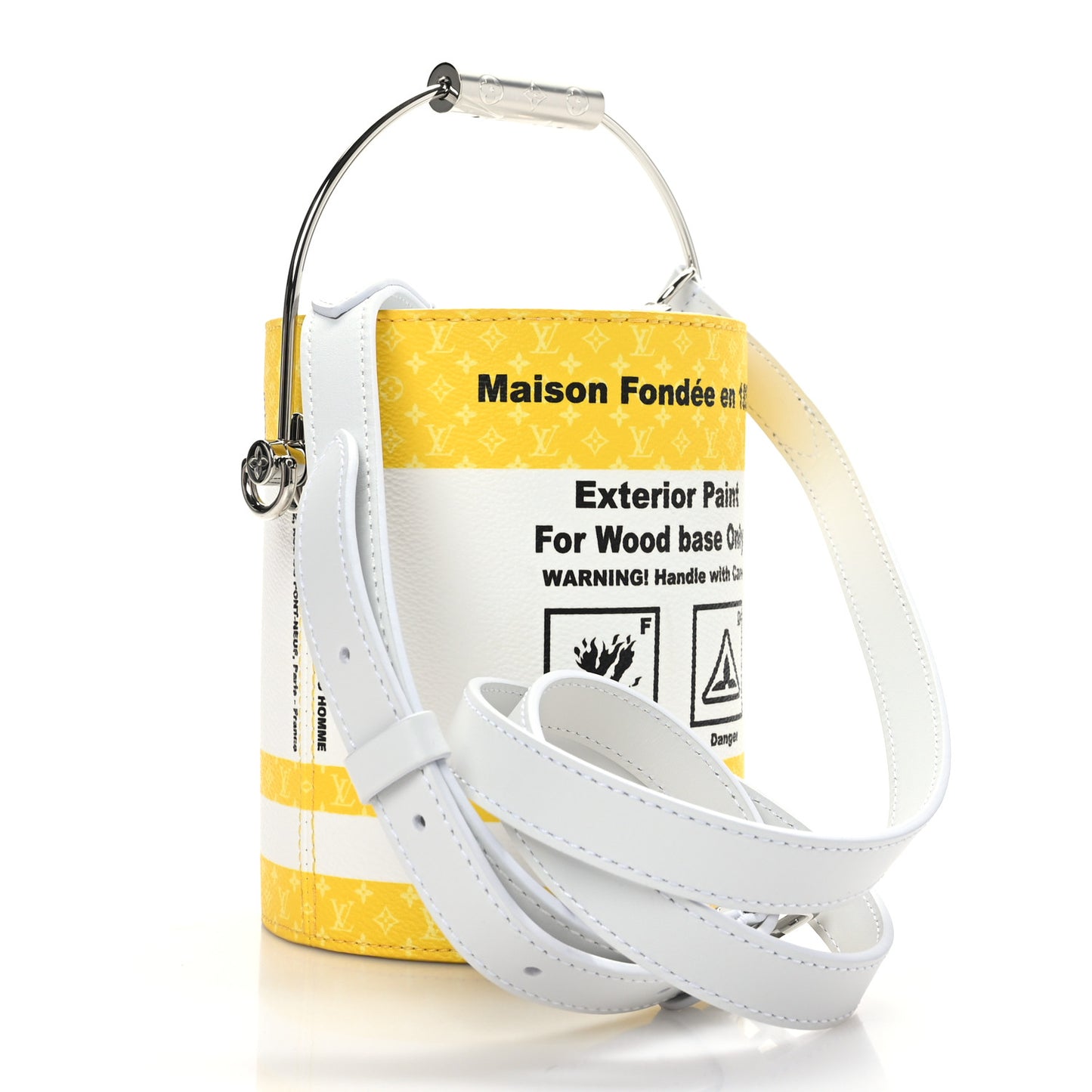 Monogram LV Paint Can Yellow
