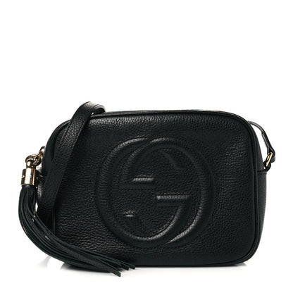 Gucci Pebbled Calfskin Small Soho Disco Bag Black 1 of 12