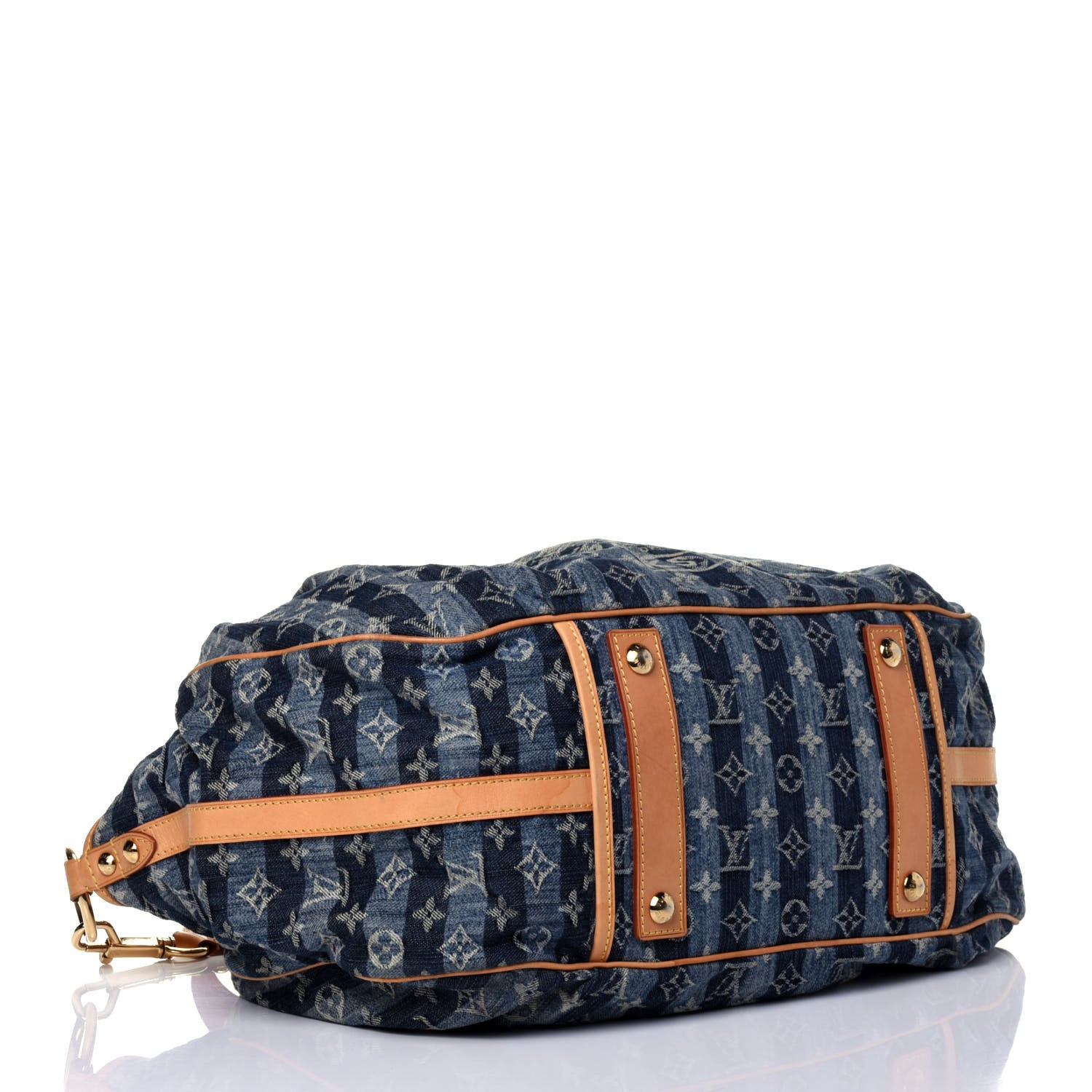 Louis Vuitton Denim Raye Cabas GM 3 of 12