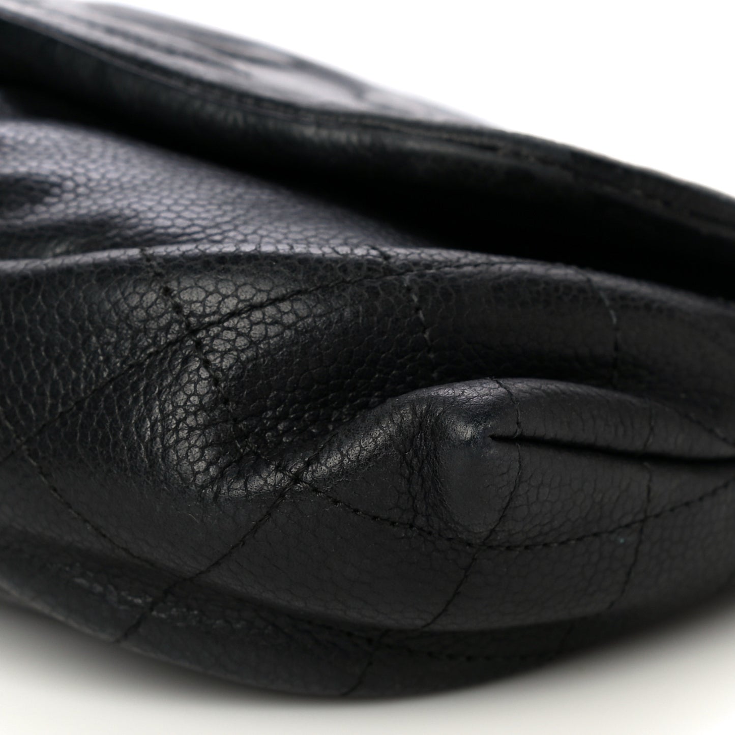 Caviar Half Moon Wallet On Chain WOC Black