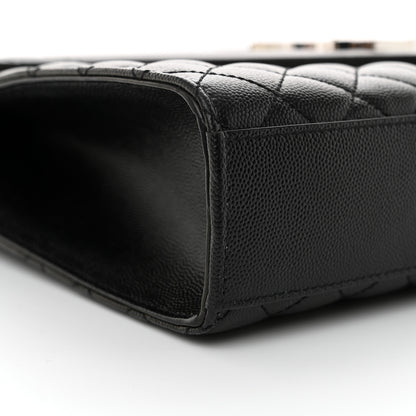 Saint Laurent Grain De Poudre Textured Mixed Matelasse Large Triquilt Monogram Satchel Black 9 of 12