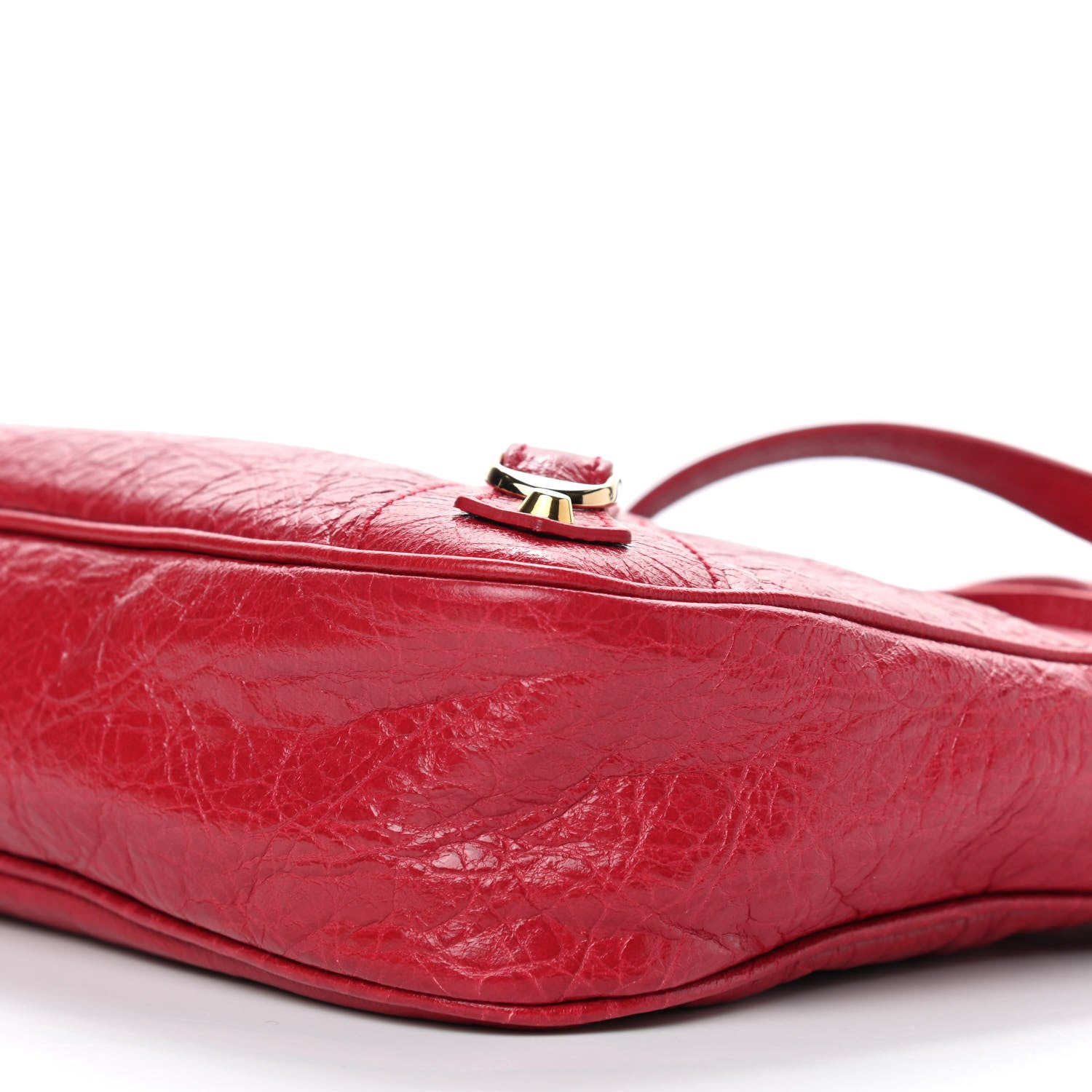 Balenciaga Agneau Classic Gold Hardware Hip Rouge Sapphire 9 of 9