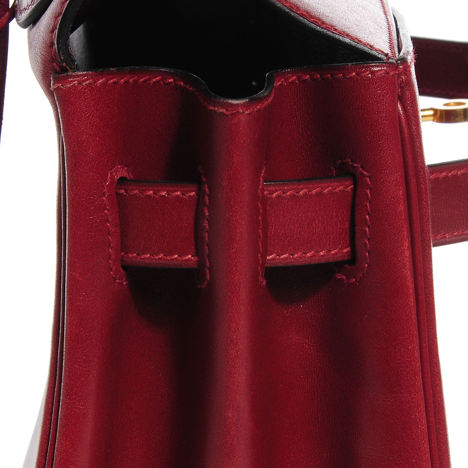 Hermes Box Kelly Retourne 32 Rouge H 16 of 28