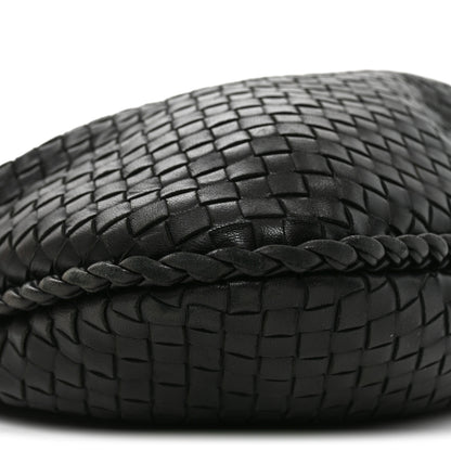 Bottega Veneta Nappa Intrecciato Medium Belly Veneta Hobo Black 10 of 11
