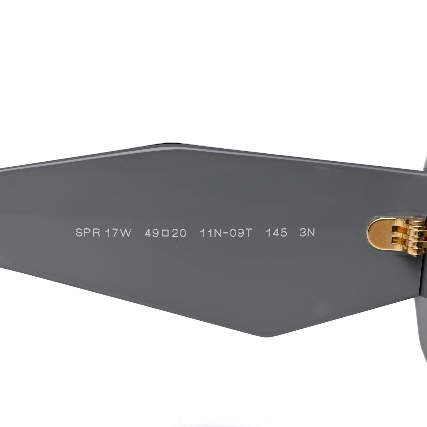 Acetate Symbole Sunglasses SPR 17W Dark Grey
