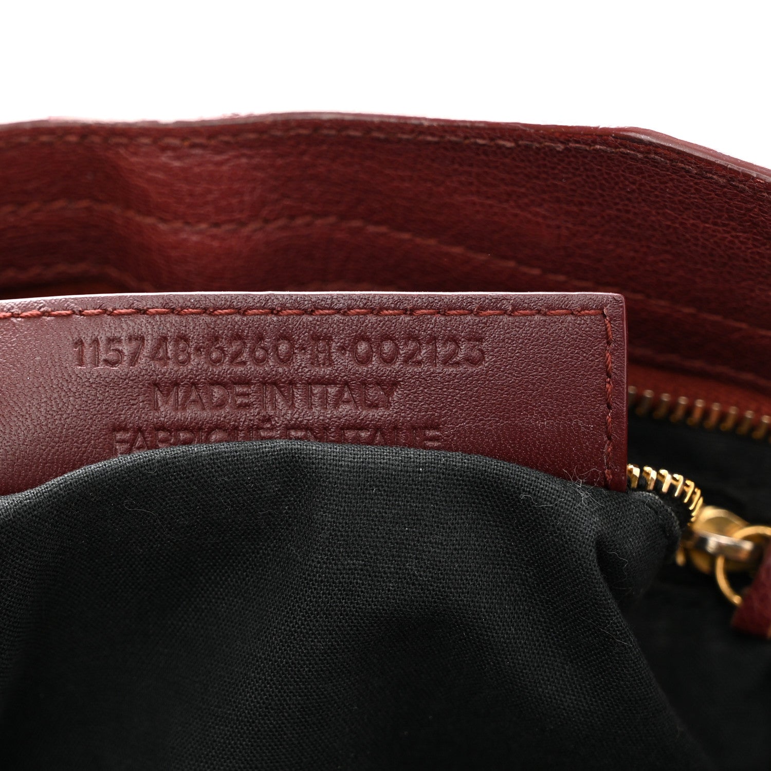 Balenciaga Chevre Gold Metallic Edge Hardware City Bordeaux 7 of 13