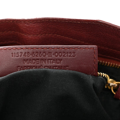 Balenciaga Chevre Gold Metallic Edge Hardware City Bordeaux 7 of 13