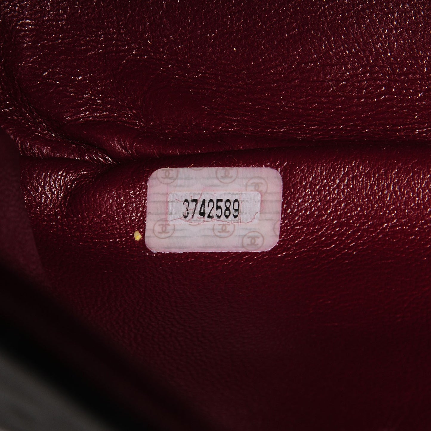 Lambskin Quilted XL Jumbo Flap Black