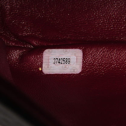 Chanel Lambskin Quilted XL Jumbo Flap Black 9 of 10