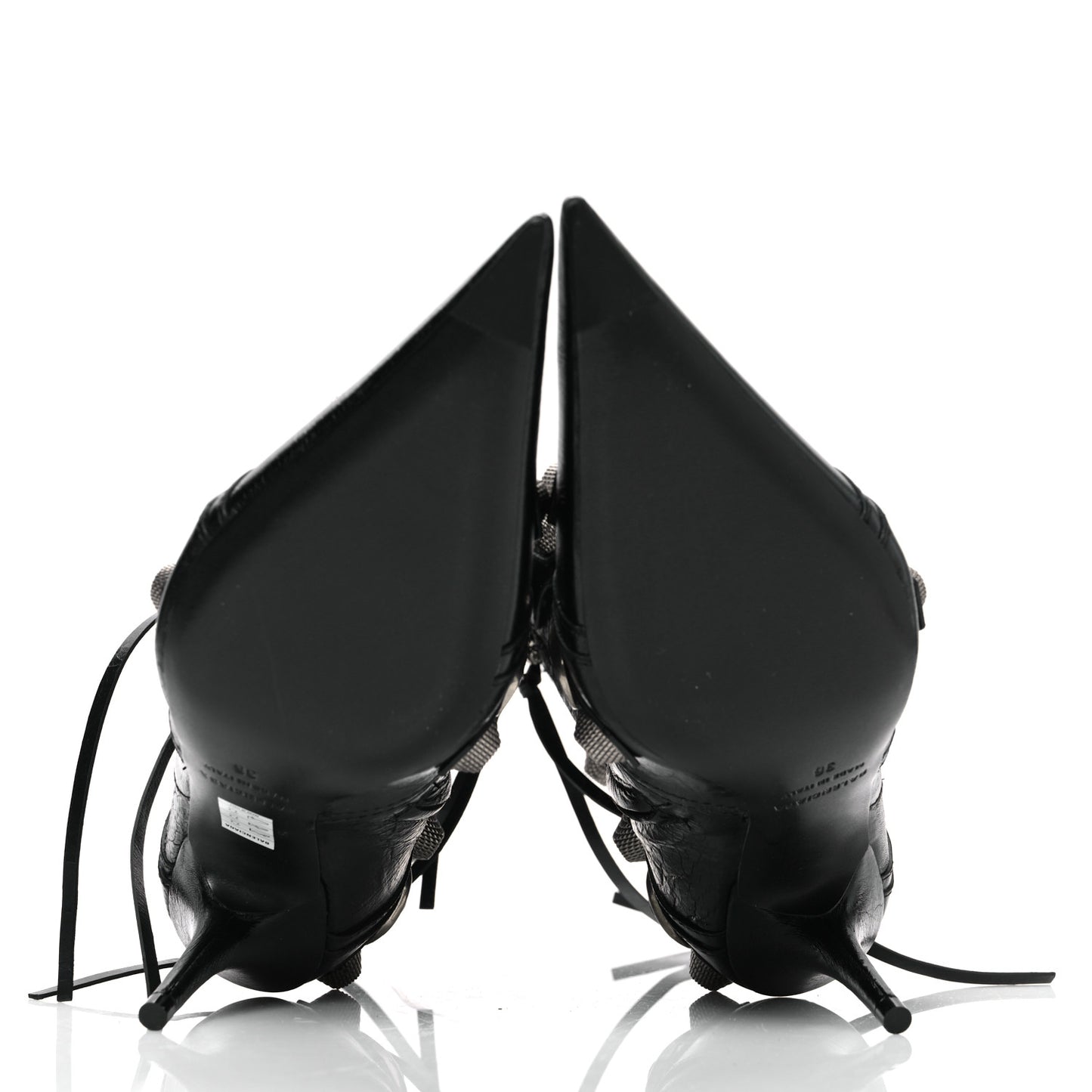Agneau Arena Cagole 90mm Ankle Boots 36 Black