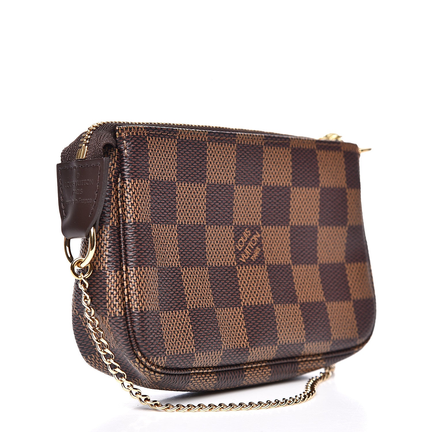 Louis Vuitton Damier Ebene Mini Pochette Accessories 3 of 8