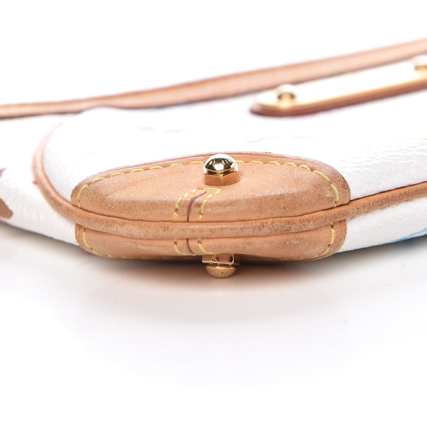 Monogram Multicolor Pochette Milla MM White