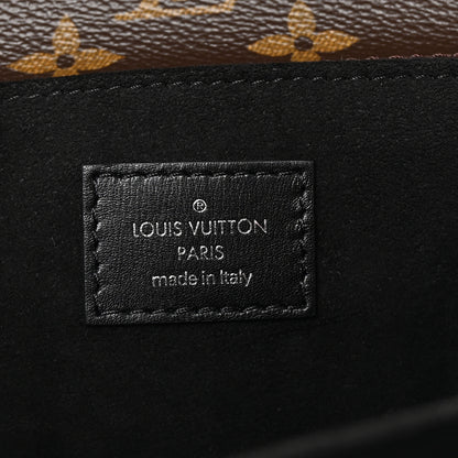 Louis Vuitton Epi Monogram Floral Pochette Metis Black White 6 of 9